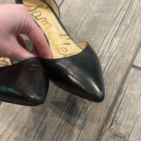 Sam Edelman Black Suede Heels - Image 2