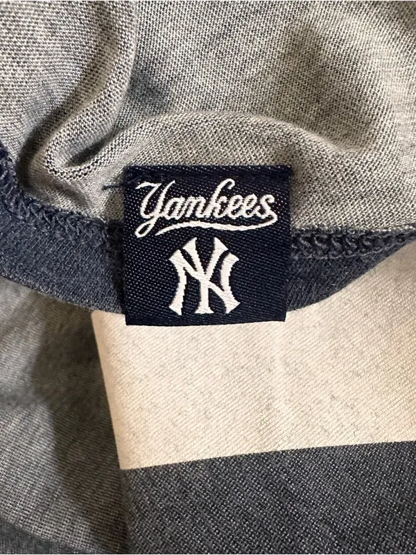 Nike Athletic Cut MLB New York Yankees Navy Ombre Gray Logo Tank Top Sz S - Image 10