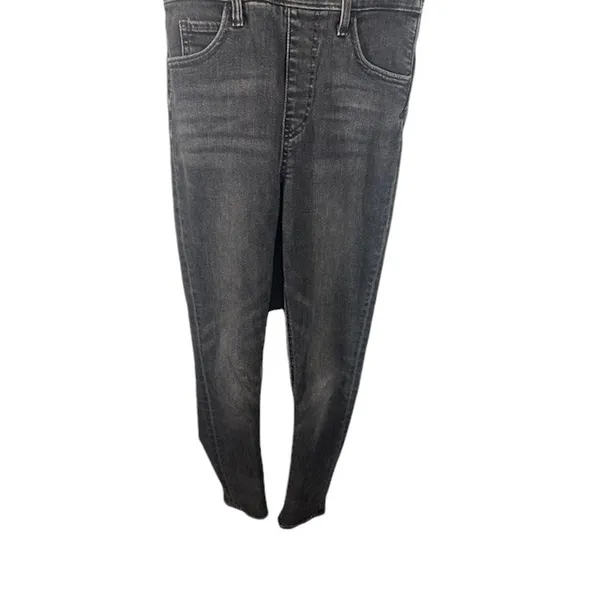 Levi's Black One Piece Carpenter BIB Tapered Leg Denim Jean Overall Women Sz 26 - Image 4