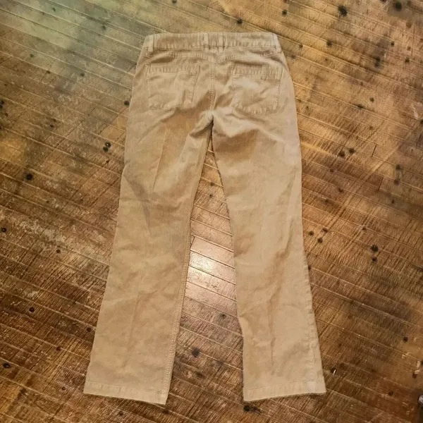 J Crew tan corduroy minimalist 28S bootcut classic pants - Image 3