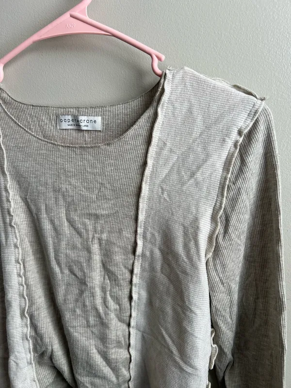 Paper Crane Long Sleeve Top - Image 2