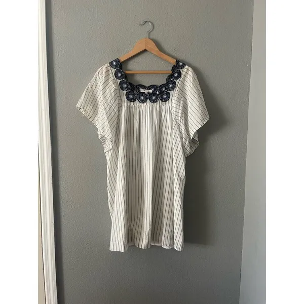 Madewell Striped Tunic Dress - Image 4