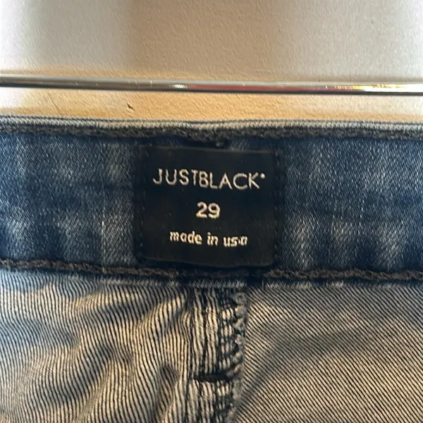 Just Black Denim Size 29 - Image 5