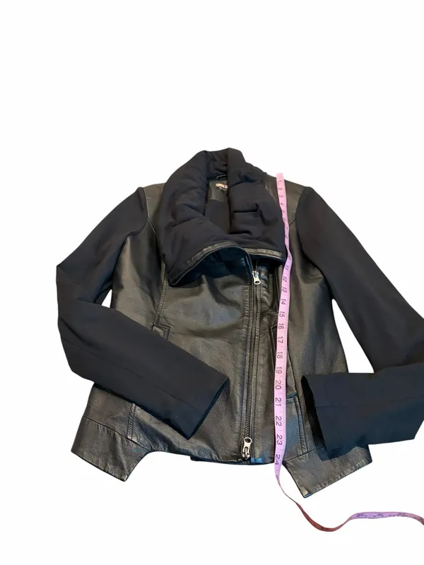 TALIA HANCOCK leather jacket Black - Image 2