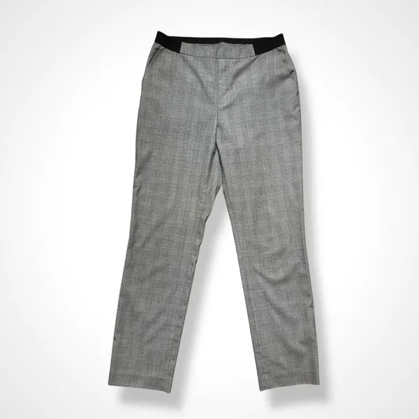 Uniqlo Smart Style Pants in Glen Check Plaid - Image 7