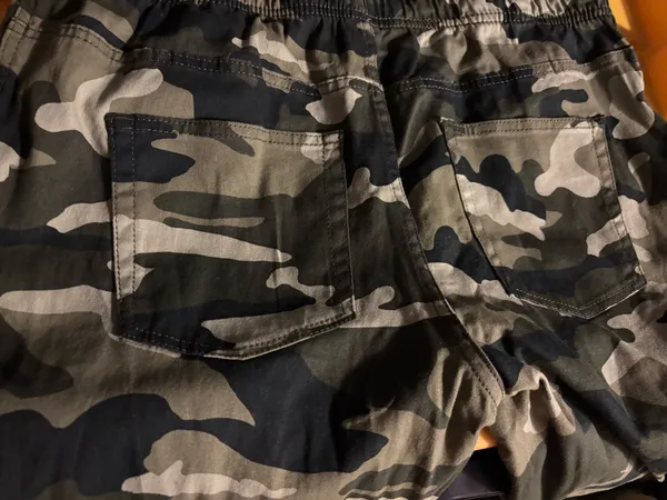 Army look pants Green Size XL - Image 3