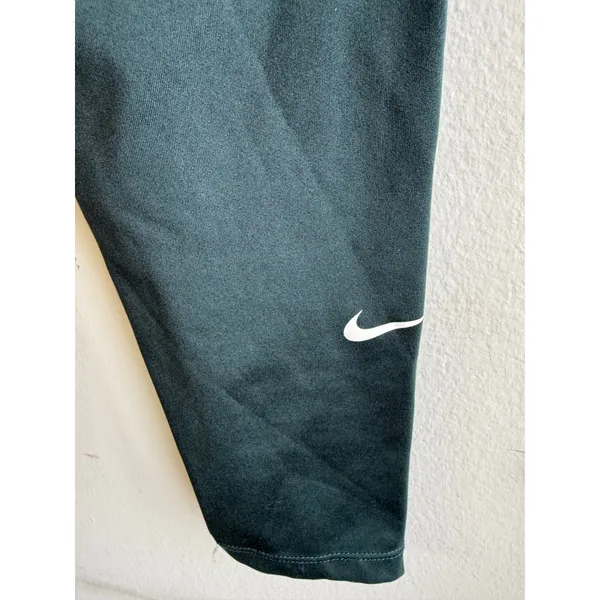 Nike Dri Fit Teal Leggings Athletic Workout‎ Yoga Pants Women Size S - Image 2