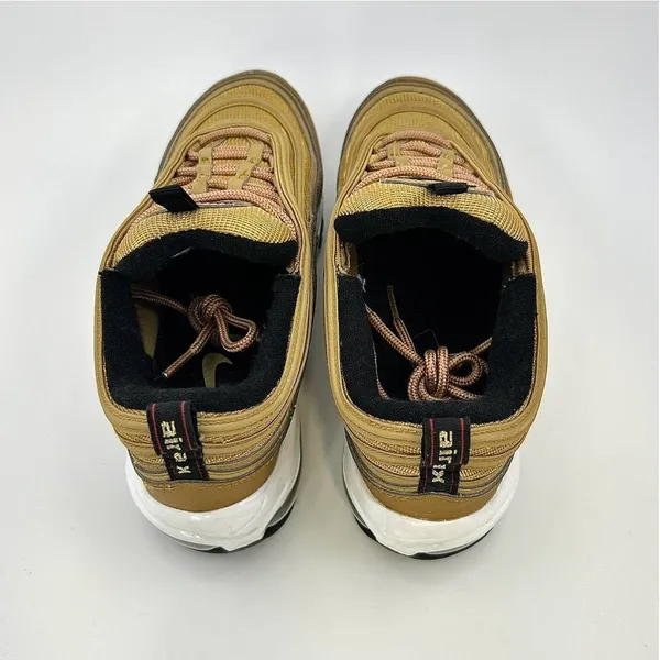 Nike Air Max 97 OG Golden Bullet Metallic‎ Gold DQ9131-700 Womens 8 Sneakers - Image 8