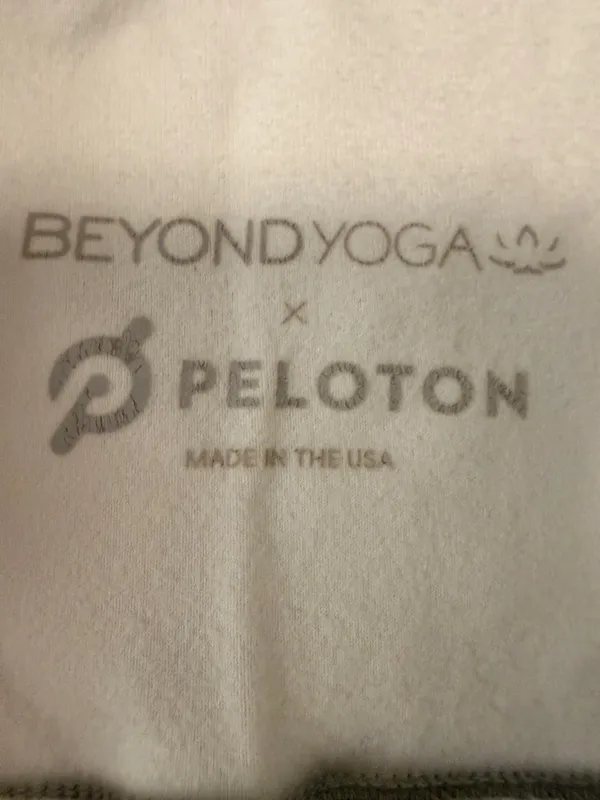 Beyond Yoga x Peloton Spacedye Mint Green Performance Leggings Medium - Image 4