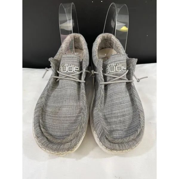 Hey Dude Wally Women's Grey Shoes/Slip-ons Size 5 SKU 5834 - Image 2