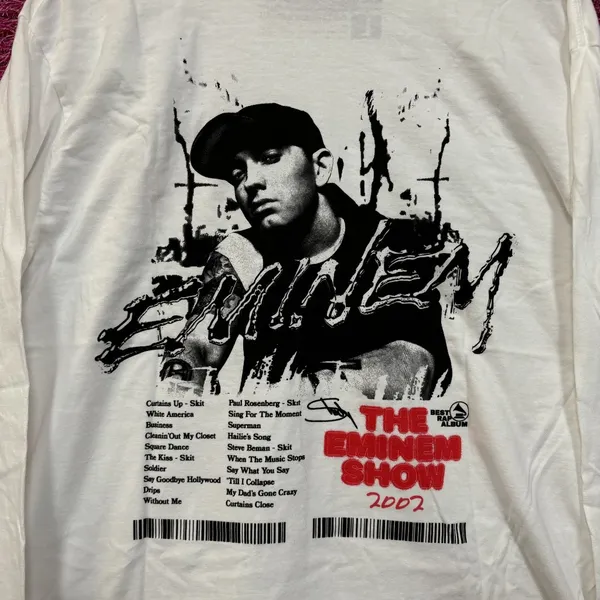 Eminem 2002 The Eminem Show Rap Album Long Sleeve L - Image 4