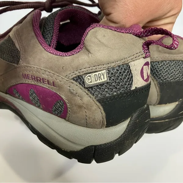 Merrell Azura hiking Shoes in castle rock & purple size 10‎ - Image 5
