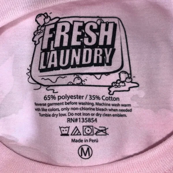 Fresh Laundry pink fearless Saint graphic tee size M - Image 4