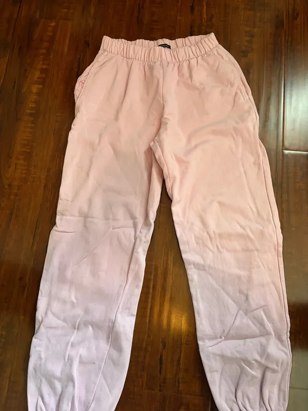 Light Pink Brandy Melville Sweatpants - Image 2