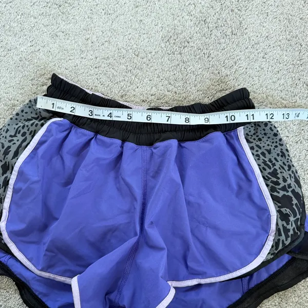 Lululemon Women’s Super Squad Short 2.5” in Iris Flower/Watermark Slate Black 4 - Image 11