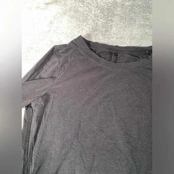 Lululemon athletica Dark Gray Long Sleeve Shirt - Image 2