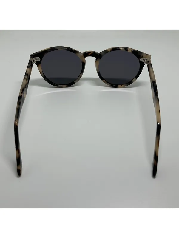 EyeBuyDirect Havana Tortoise Round Sunglasses Black - Image 6