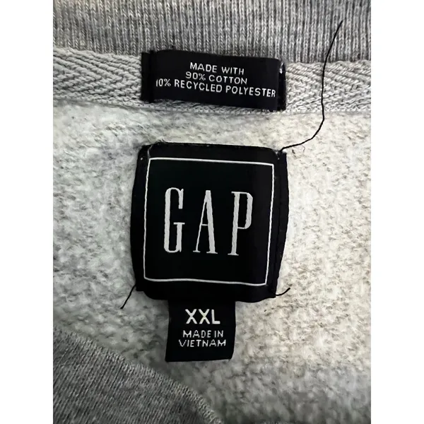 Gap gray leopard print pullover tunic drop shoulder Size XXL - Image 5