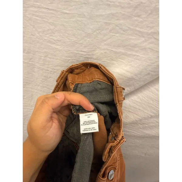 Derek Lam 10 Crosby Burned Orange Cullotte Wide Leg‎ Pants US 4 - Image 5
