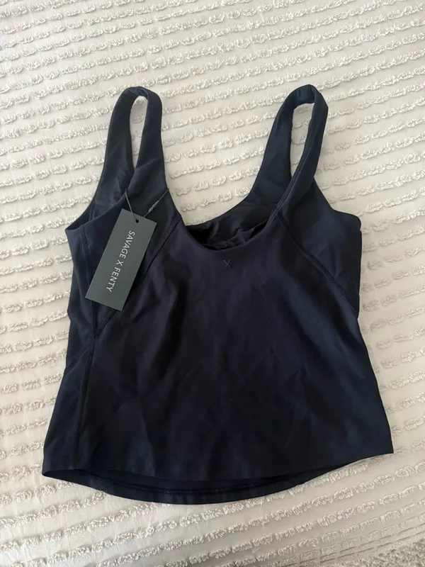 Savage X Fenty Sport Black Tank Top - Image 3