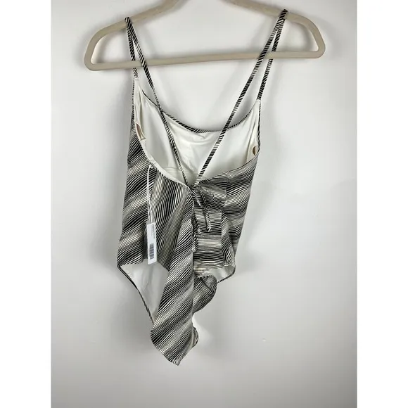 NWT Everlane Large Swimsuit The String One-Piece Flattering Bust Cups Tie to Fit - Image 4
