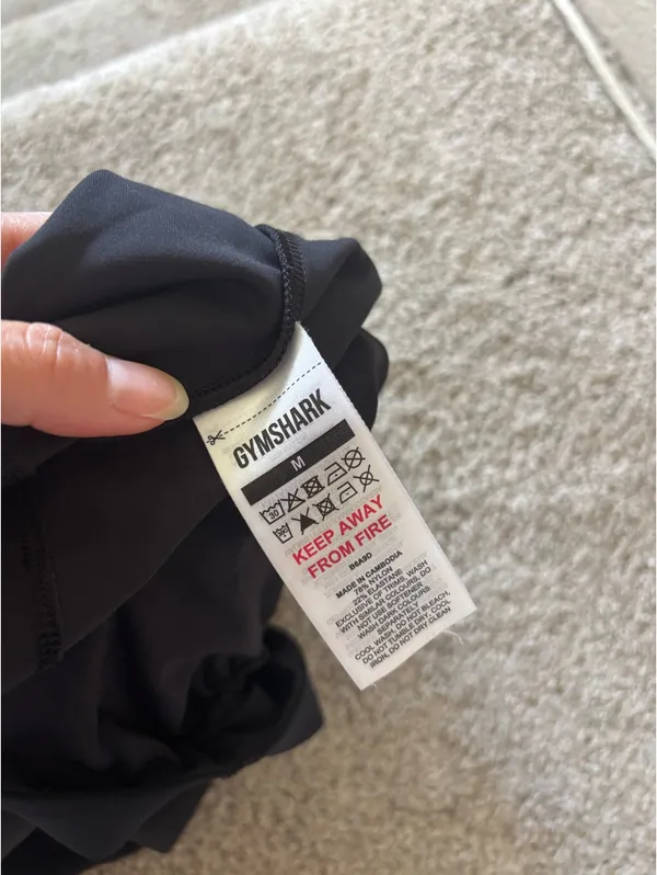 Gymshark Ruche Scrunch Butt Leggings (M) - Image 8