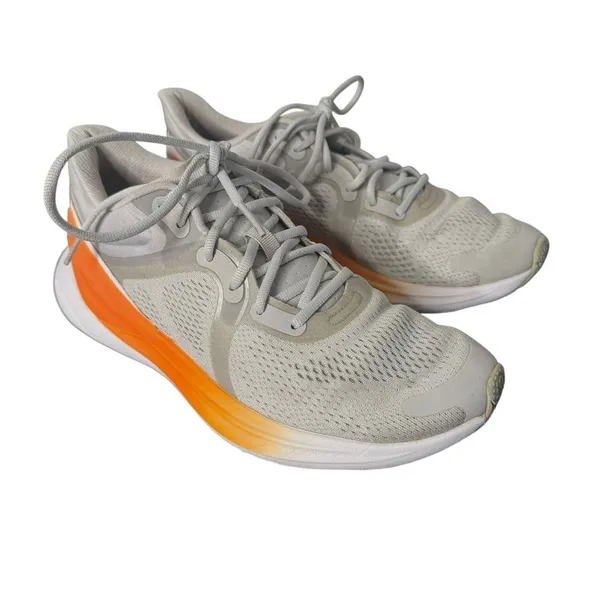 lululemon Blissfeel Womens Running Sneakers Size 8 Vapor Orange White Shoes - Image 8