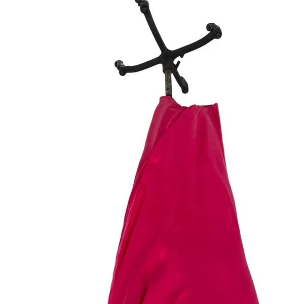 Lovers and Friends Noah‎ Wrap Dress Slip Sleeveless Satin Hot Pink Size Small - Image 7