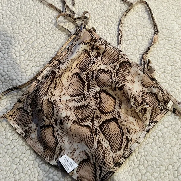 Shein snake skin top - Image 2