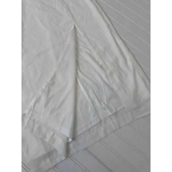 NWOT Lulus Dreamy Date Night White Sleeveless Midi Dress Wedding Cocktail Size M - Image 5