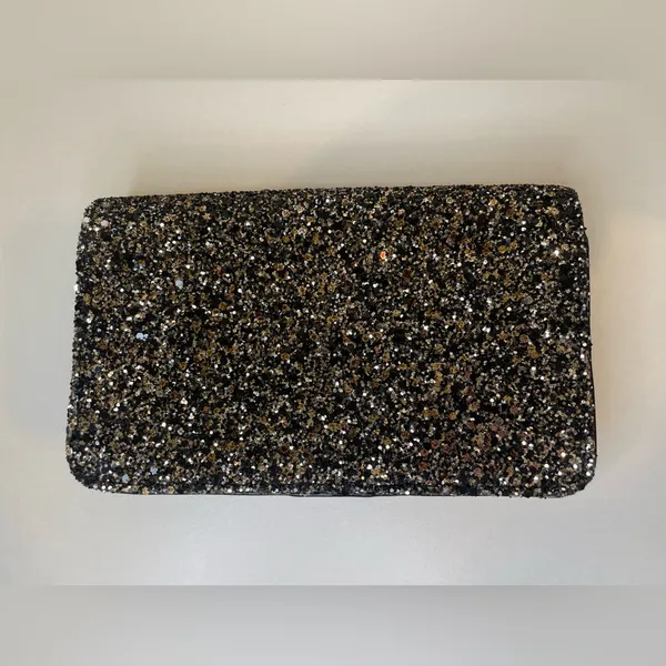 Henry Bendel‎ Sparkling Black Phone Case Wallet - Image 3
