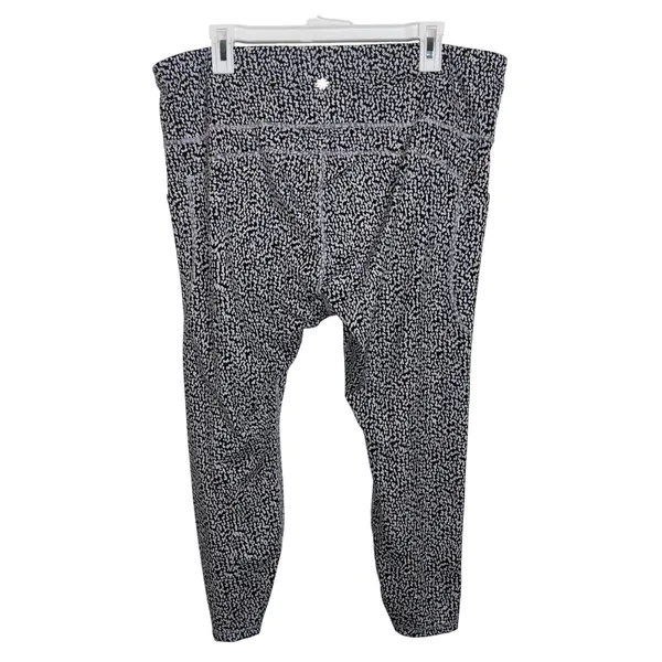 Athleta Ultimate Stash High Rise Textured 7/8 Leggings 2X Pockets - Image 2