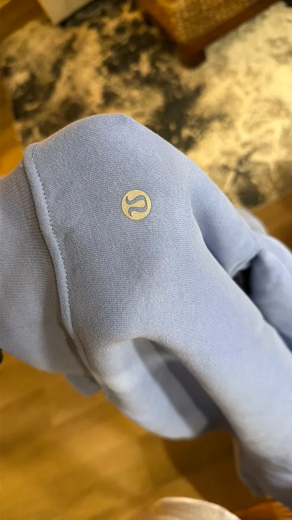 Lululemon Super loft hoodie small prep blue - Image 3