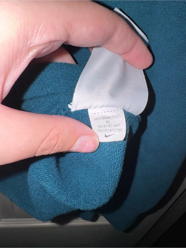 Nike Teal Half-Zip Fleece Jacket - Image 5