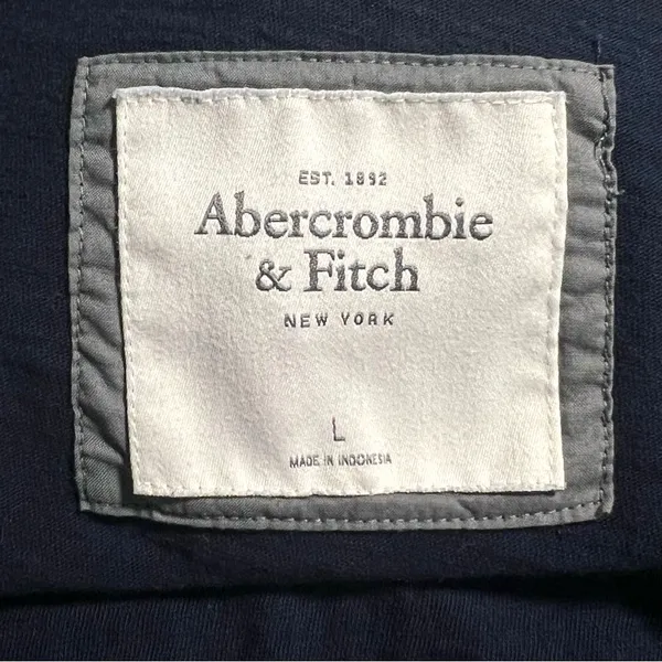 Vintage Y2K Abercrombie & Fitch Henley Top Sz L Bella Swan Elena Gilbert Preppy - Image 7