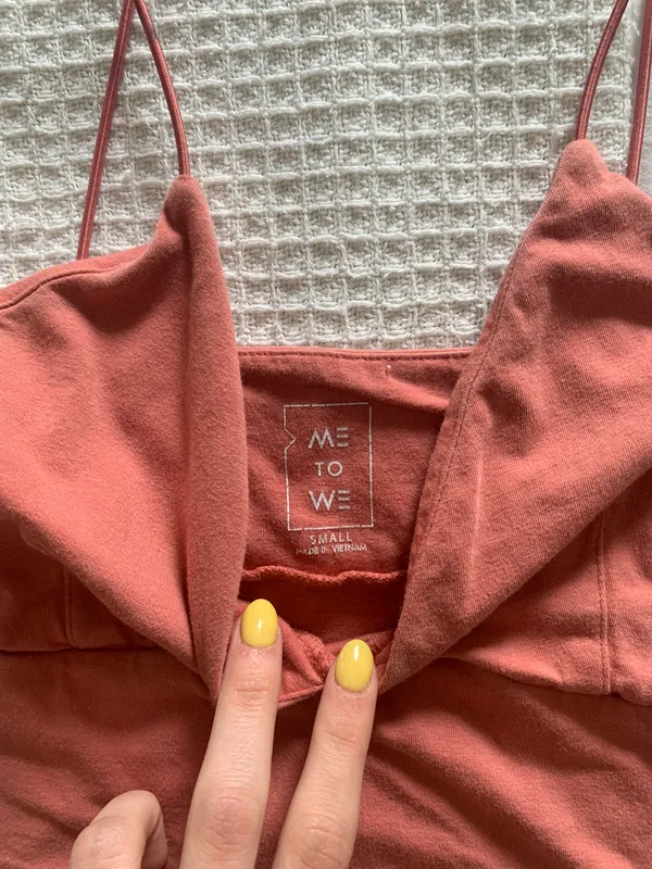 Me to We Pink Crop Top - Image 3