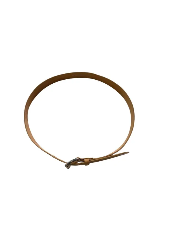 Express Genuine Leather Belt Brown Size L Neutral Preppy Minimalist Spring Cute - Image 8