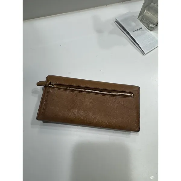 Prada Brown Leather wallet - Image 5