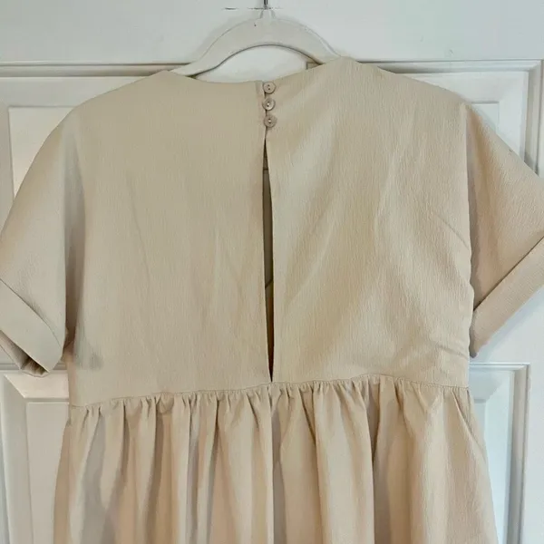 NWT Pink Martini Daisy Beige Mini Dress XS - Image 3