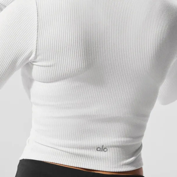 Alo Yoga Ribbed Stardust Long Sleeve - Image 9