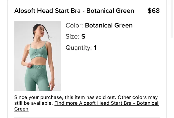 Alo Alosoft Head Start Bra - Image 6