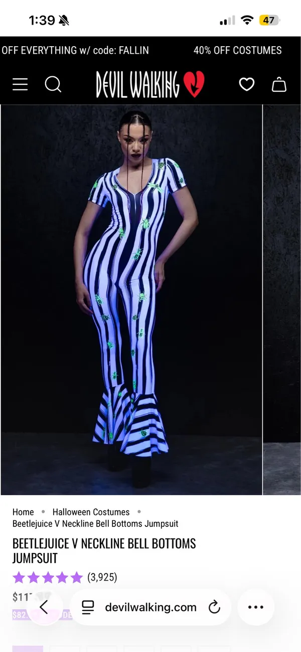 Beetlejuice Halloween costume  - Image 2