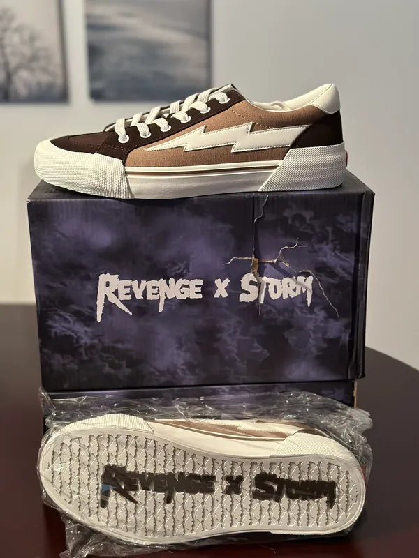 Revenge X Storm Brown Shoes - Image 4