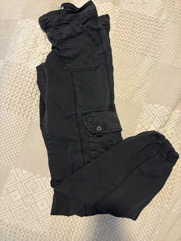 Garage Cargo Pants Black - Image 2