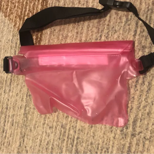 Pink Waterproof Fanny Pack - Image 2