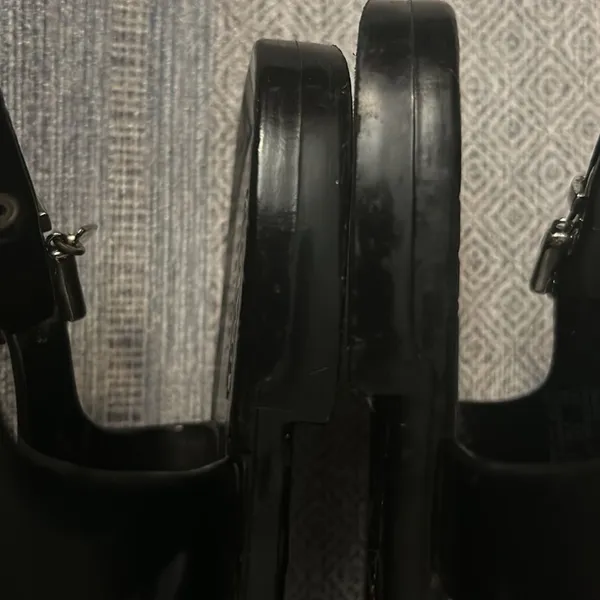 Coach Piccadilly Black Jelly Sandals 6B Quiet Luxury Heritage Slow Fashion Prep - Image 6
