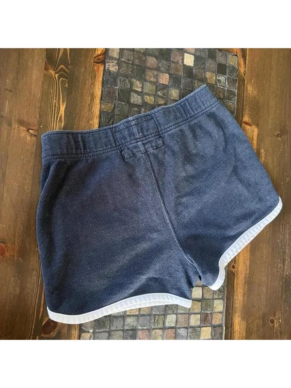 Vintage Y2K Abercrombie & Fitch Coastal Low Rise Lounge Shorts Size Small 💙 - Image 5
