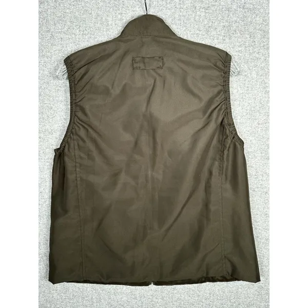 Orvis Size 10 Womens Quilted‎ Vest Full Zip Olive Green Sleeveless Lightweight - Image 3