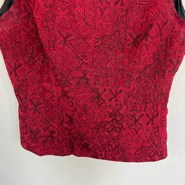 Stresa Vintage 90’s Whimsigoth Vampy Top Size 4 - Image 3