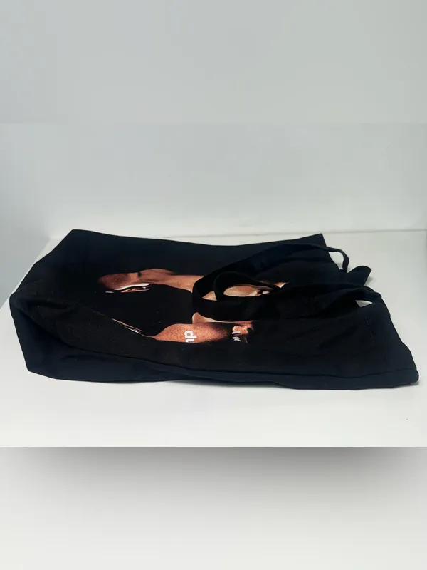 Dua Lipa Radical Optimism Tour Japan VIP Exclusive Black Canvas Tote Bag Merch - Image 6
